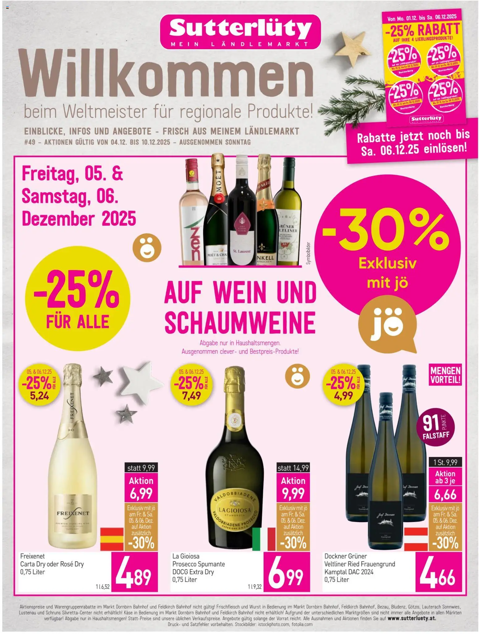 Vorschau der Angebote: Sutterlüty Flugblatt gültig ab 04.12.2025