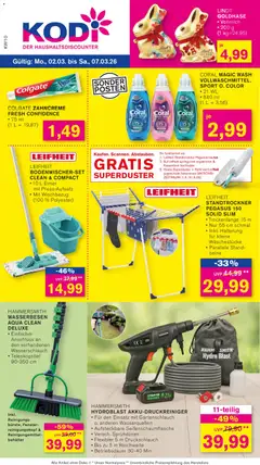 Vorschau von dem Prospekt des Geschäftes KODi, gültig ab dem 02.03.2026