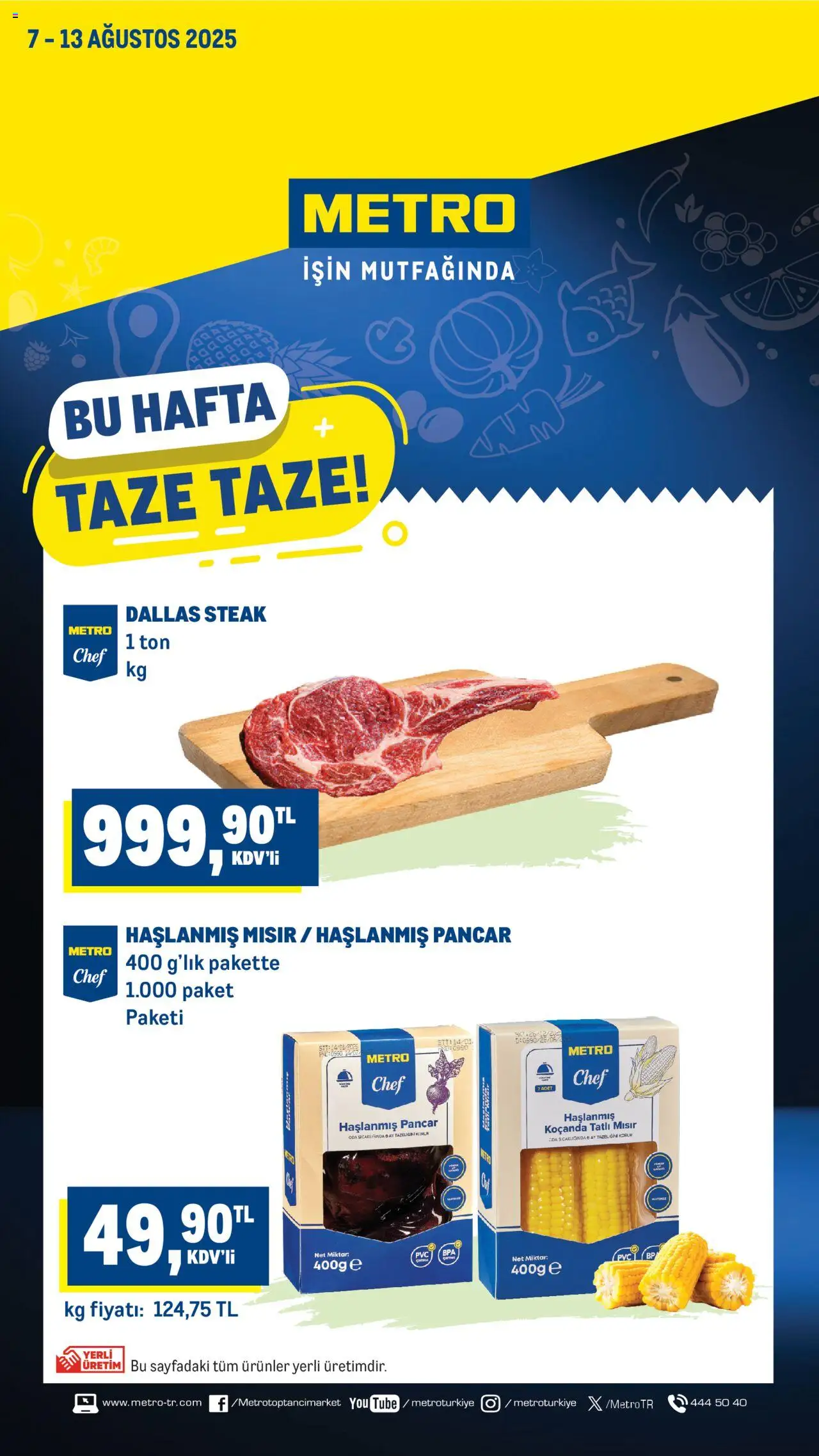 Metro Katalog (07 - 13 Ağustos 2025) - Sayfa numarası 1