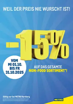 Vorschau der Angebote: Metro Hartberg Spezial gültig ab 01.10.2025