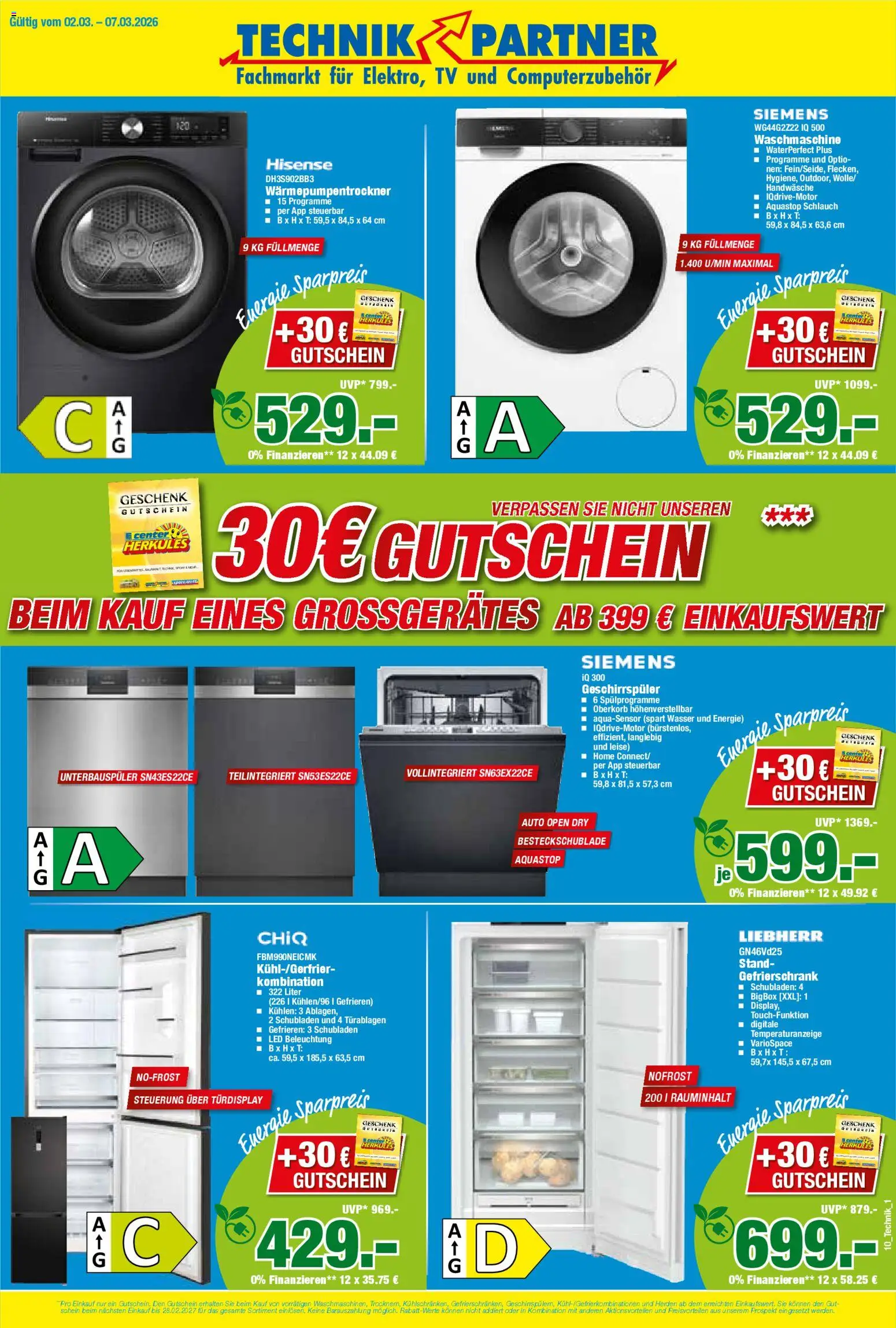 Vorschau von dem Prospekt des Geschäftes HERKULES, gültig ab dem 02.03.2026