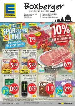Vorschau von dem Prospekt des Geschäftes Edeka, gültig ab dem 26.10.2025