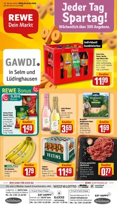 Vorschau von dem Prospekt des Geschäftes Rewe, gültig ab dem 16.02.2026