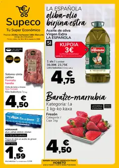 Vista previa del folleto de la tienda Supeco válido desde el 18/03/2026 