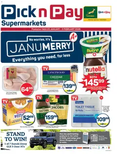 Preview of Pick n Pay flyer valid from 23/01/2026