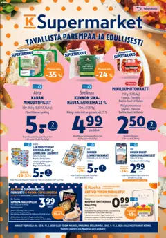 Kaupan K-Supermarket K-Supermarket tarjoukset esikatselu, voimassa 09/03/2026