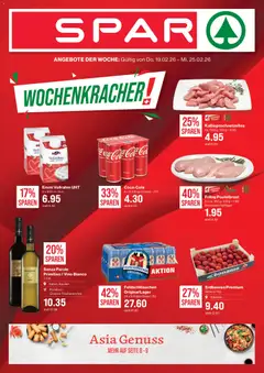Vorschau des Merkblatts Aktionen vom Shop SPAR gültig von 19.02.2026 bis 25.02.2026