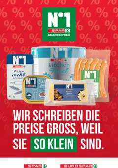 Vorschau des Merkblatts Aktionen Angebote vom Shop SPAR gültig von 30.10.2025 bis 05.11.2025