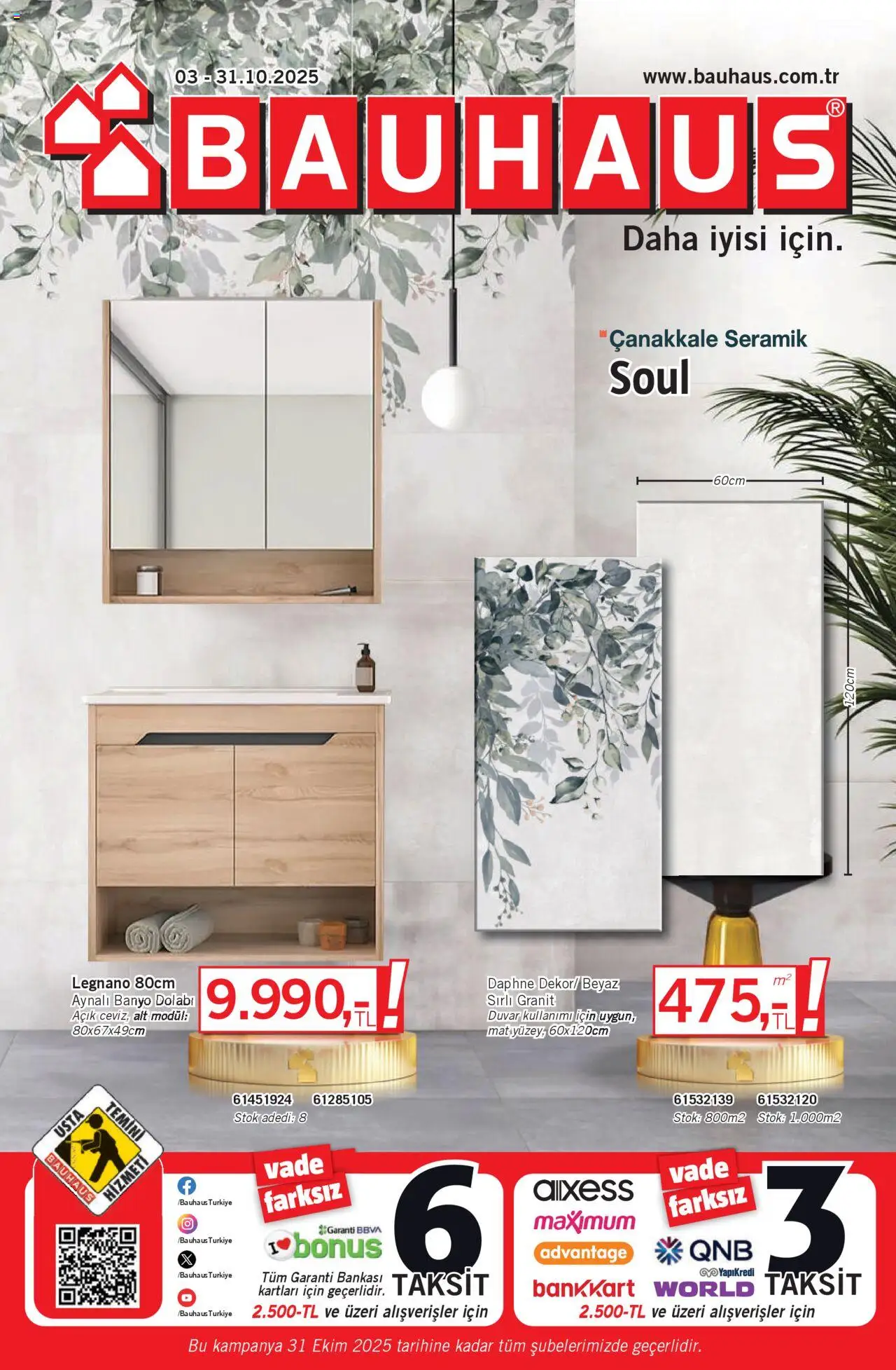 Bauhaus Katalog (03 - 31 Ekim 2025) - Sayfa numarası 1