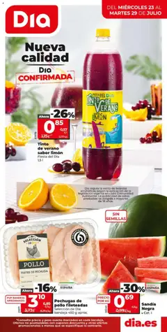 Vista previa del folleto de la tienda Dia válido desde el 23/07/2025 