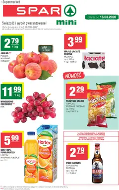 Pogląd gazetki "Spar gazetka - Mini" ze sklepu Spar ważnej od 16.03.2026