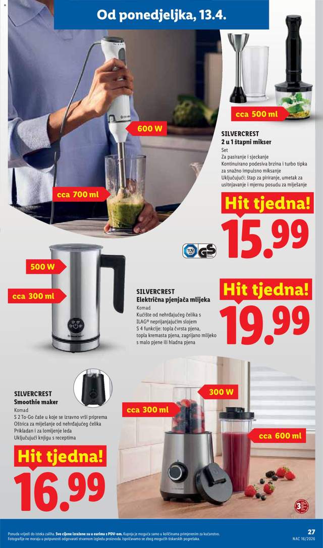 Novi Lidl katalog od 13.04.