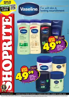 Preview of Shoprite flyer valid from 19/03/2026