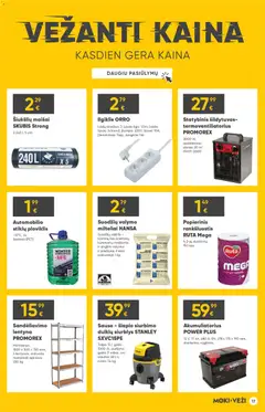 MOKI VEŽI parduotuvės leidinio Black Friday galiojančio nuo 2025.11.13 peržiūra | puslapis: 17