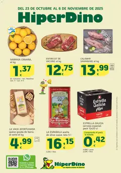 Vista previa del folleto de la tienda HiperDino válido desde el 23/10/2025 