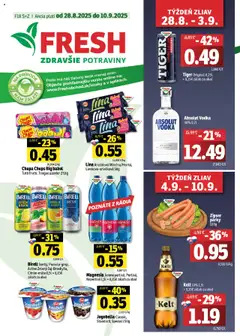 Náhľad Fresh letáku platného od 28.08.2025