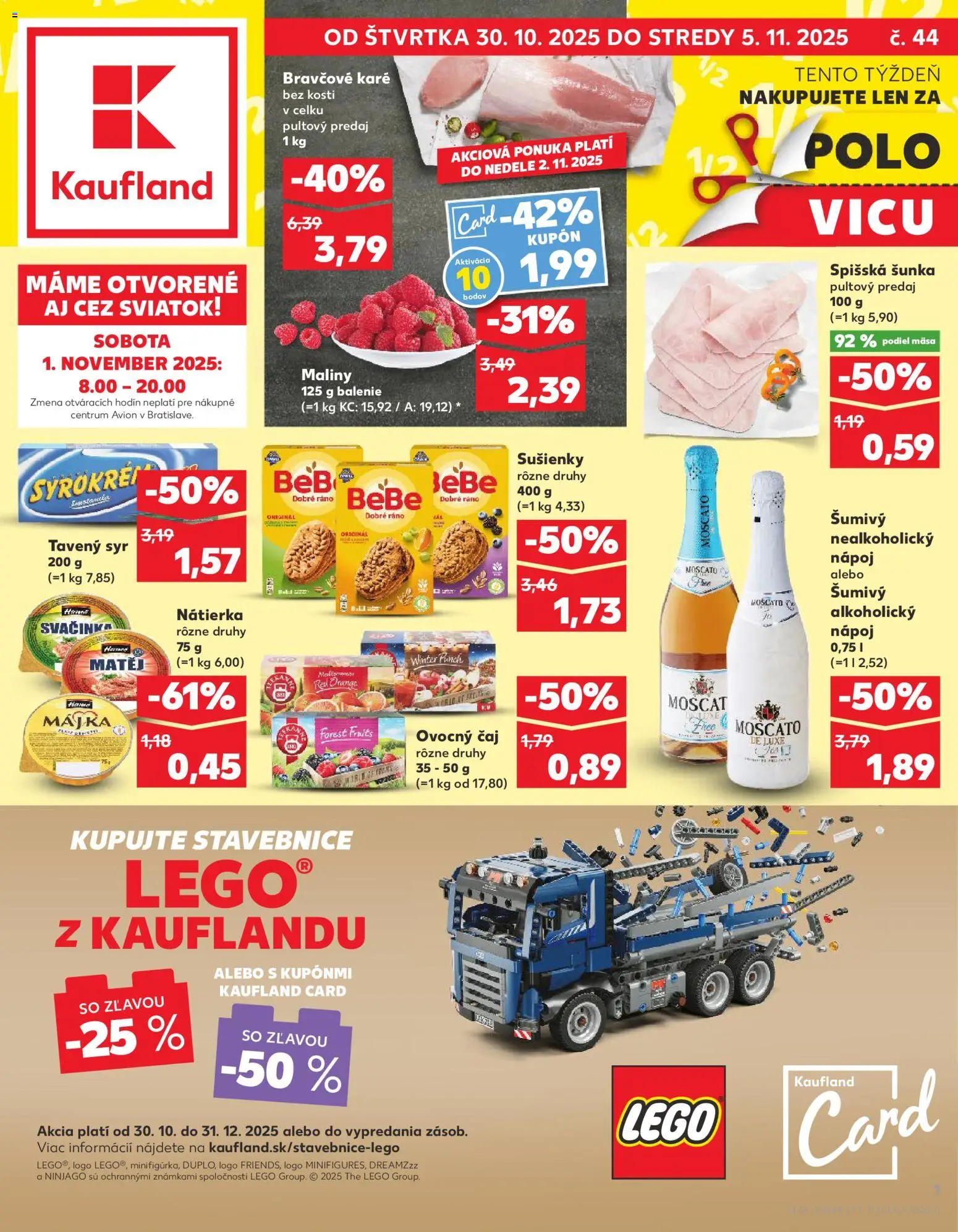 Kaufland leták od 30.10.2025 - Rimavská Sobota