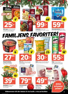 Förhandsgranska reklamblad Aktuella reklamblad Coop X:-TRA från butik Coop X:-TRA gäller från 08/12/2025 | Sida: 3