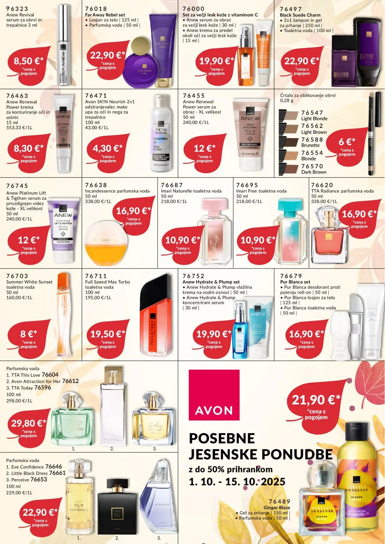 Avon Katalog jesenske ponudbe od 01.10.2025 - aktualna ponudba - stran 1