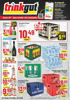 Vorschau von dem Prospekt des Geschäftes Trinkgut, gültig ab dem 10.11.2025