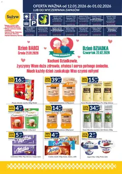 Pogląd gazetki "Gazetka" ze sklepu Sużyw ważnej od 12.01.2026