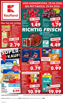 Vorschau von dem Prospekt des Geschäftes Kaufland, gültig ab dem 23.04.2026