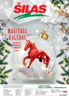 Šilas parduotuvės leidinio Leidinys - Magiškos Kalėdos galiojančio nuo 2025.12.03 peržiūra