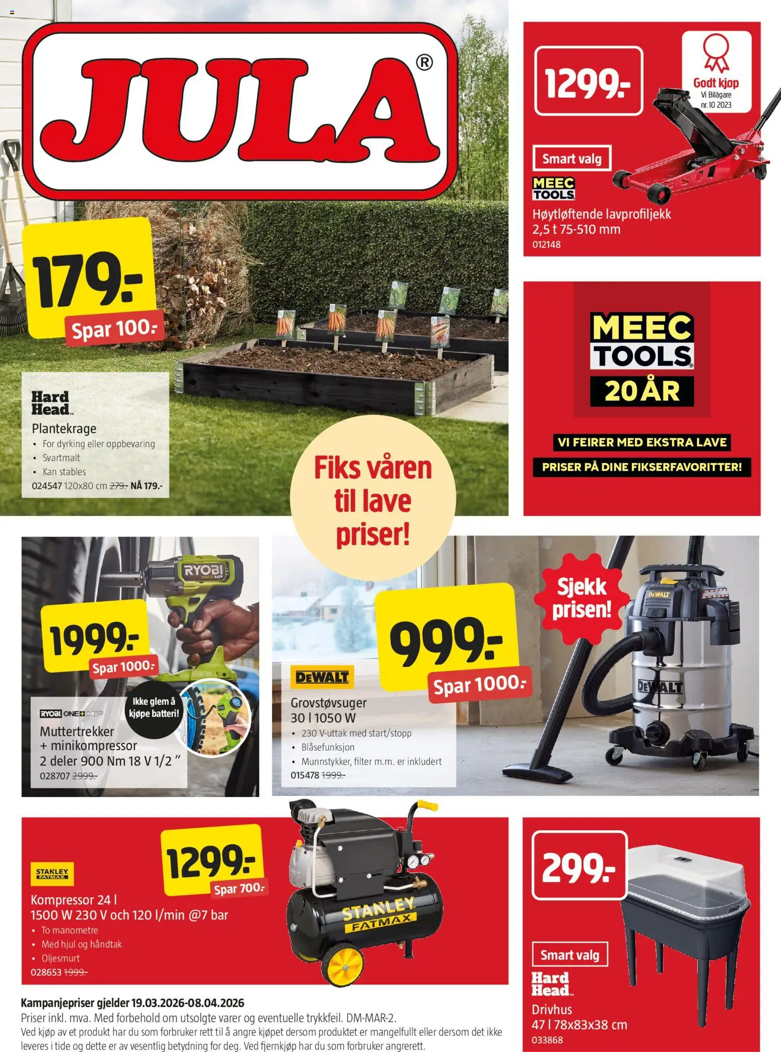 Forhåndsvis Kundeavis fra butikk Jula gyldig fra 19/03/2026