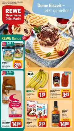 Vorschau von dem Prospekt des Geschäftes Rewe, gültig ab dem 27.04.2026