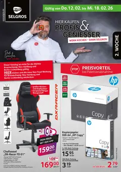 Vorschau von dem Prospekt des Geschäftes Selgros, gültig ab dem 12.02.2026