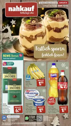 Vorschau von dem Prospekt des Geschäftes Rewe, gültig ab dem 07.12.2025