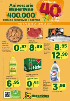 Vista previa del folleto de la tienda HiperDino válido desde el 09/10/2025 