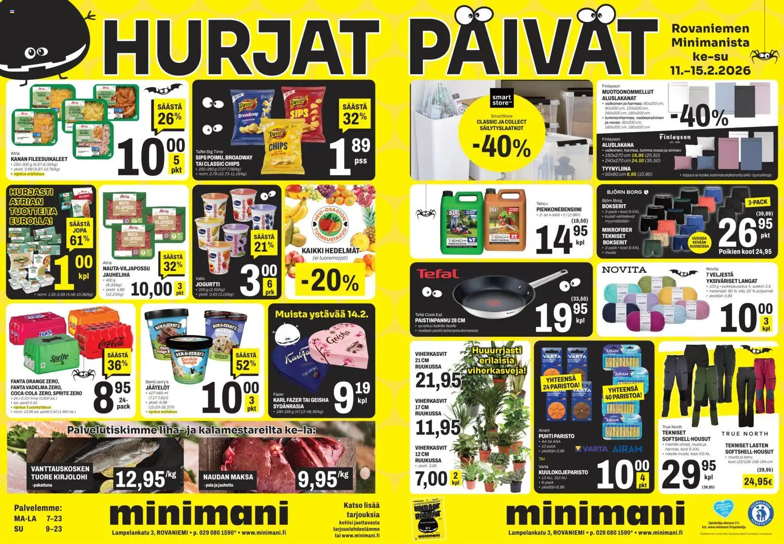 Kaupan Minimani Tarjoukset - Rovaniemi esikatselu, voimassa 11/02/2026