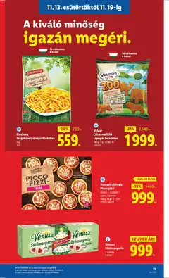 Lidl - Akciós újság Lidl megtekintése, amely érvényes 2025.11.13.-től | Oldal: 11