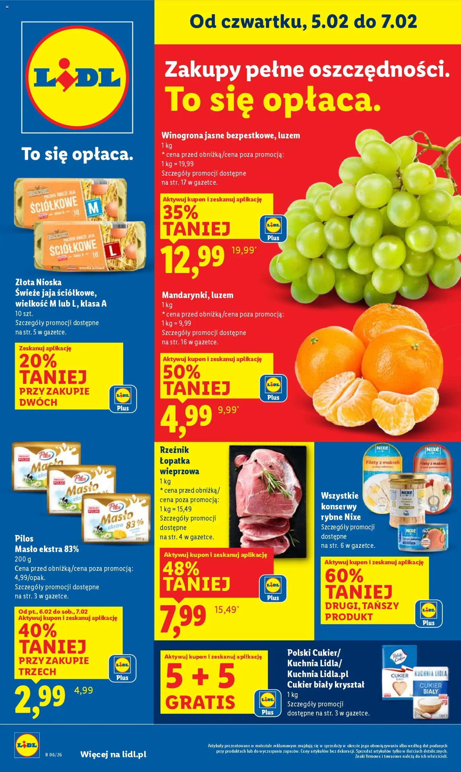 Pogląd gazetki "Gazetka" ze sklepu Lidl ważnej od 05.02.2026