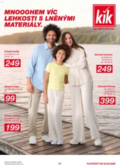 Náhled nabídky: Kik Kik leták platný od 23.03.2026