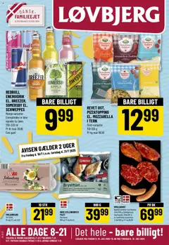 Eksempel på tilbudsavis Tilbudsavis fra butik Løvbjerg gyldig fra 18/07/2025