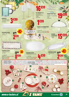 Predogled kataloga iz trgovine E.leclerc veljaven od 03.12.2025 | Stran: 39