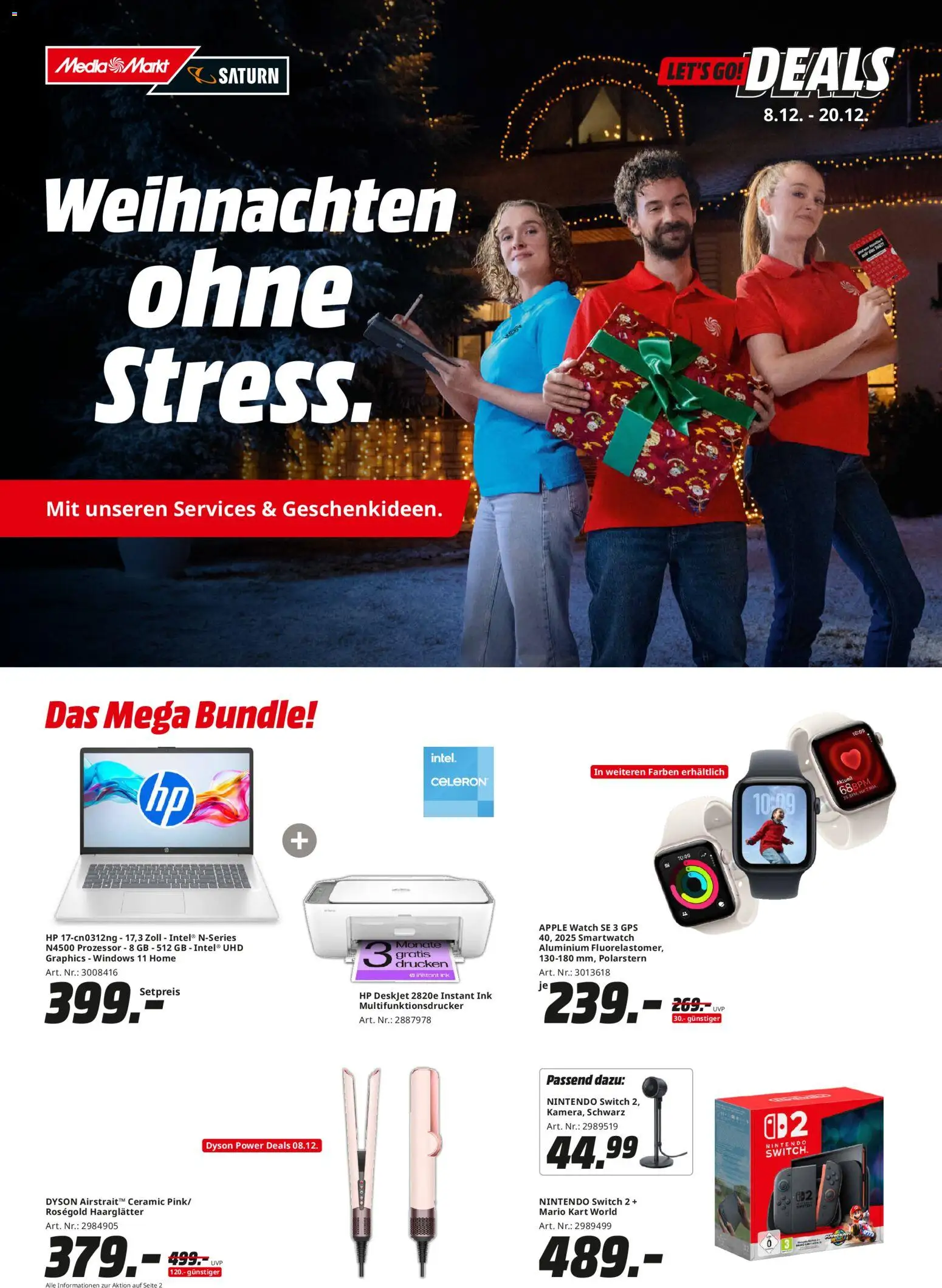 Vorschau von dem Prospekt des Geschäftes Media Markt, gültig ab dem 08.12.2025