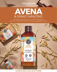 Anteprima dell'opuscolo Volantino Avena dal negozio Yves Rocher valido da 24/10/2025