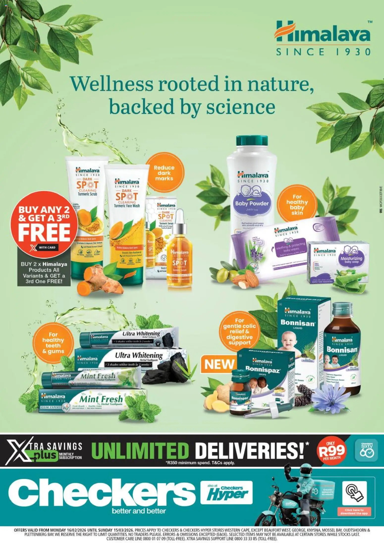 Preview of Checkers flyer valid from 16/02/2026