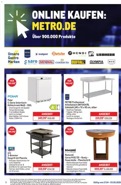 Vorschau von dem Prospekt des Geschäftes Metro, gültig ab dem 27.04.2026