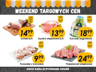 Pogląd gazetki "Weekend targowych cen" ze sklepu Piotruś Pan ważnej od 23.10.2025