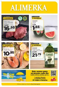 Vista previa del folleto de la tienda Alimerka válido desde el 18/08/2025 