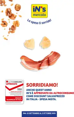 Anteprima dell'opuscolo Attuale volantino dal negozio IN's valido da 24/09/2025