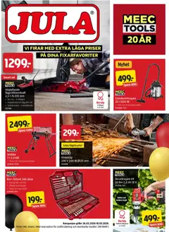Förhandsgranska reklamblad Jula erbjudanden från butik Jula gäller från 26/02/2026