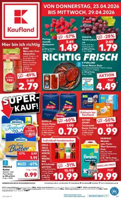 Vorschau von dem Prospekt des Geschäftes Kaufland, gültig ab dem 23.04.2026