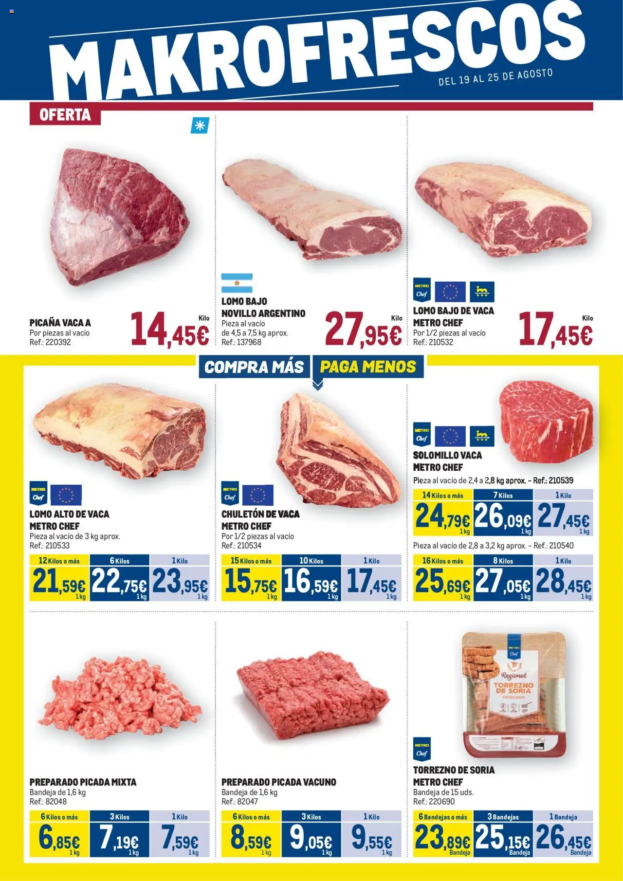 Makro Fresco > 19/08 - 25/08/2025 > Ofertas