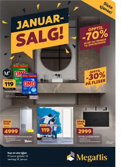 Forhåndsvis Kundeavis fra butikk Megaflis gyldig fra 12/01/2026