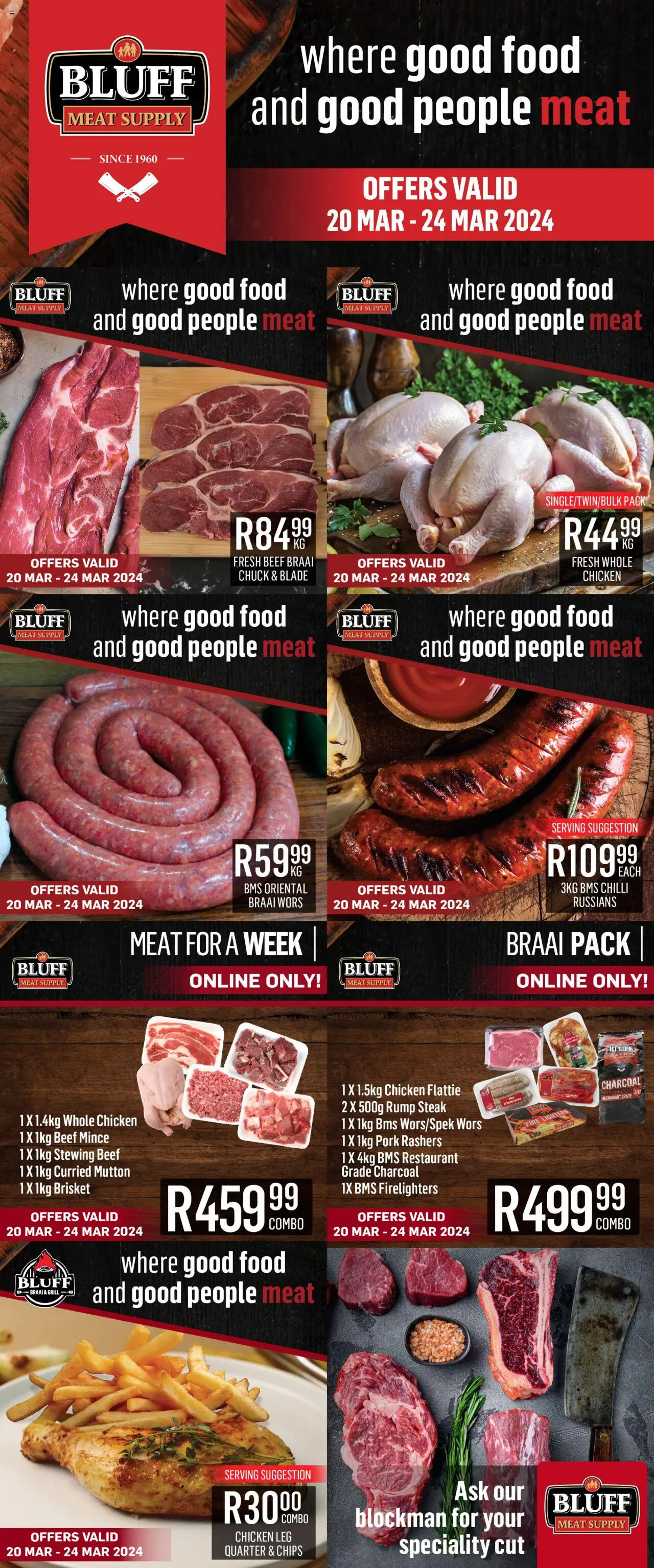 Bluff Meat Supply Weekly Specials from 20/03 - 24/03/2025 > Promotions